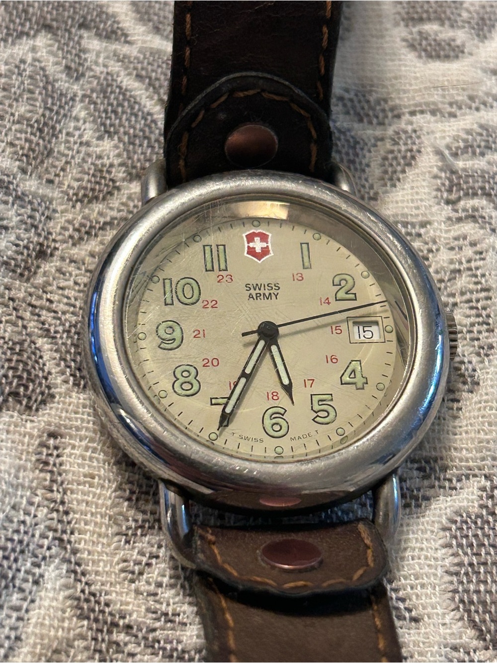 Vintage Victorinox Swiss Army Cavalry watch from the 1990s
